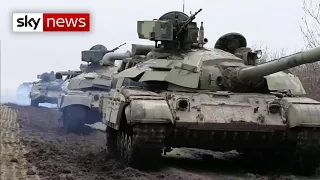 Ukraine shows off military prowess to Russia