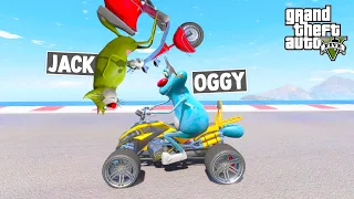 Oggy Trolling Jack In FACE TO FACE With Funny Car😱by Cars and Motorcycle! [Part-2] GTA5