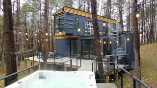 Amazing 2 story Ultra Modern  Shipping Container Home