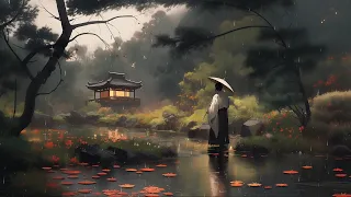 Beautiful Relaxing Music - Stress Relief Music, Stop Overthinking, Fall into Sleep & Rain Sounds