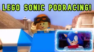 What's Up Sonic Squad - LEGO Star Wars Team Sonic Podracing