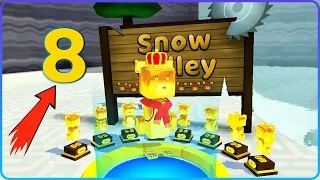 Super Bear Adventure All 8 Golden Bears in Snow Valley