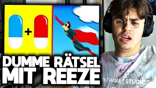 Papaplatte reagiert auf DIE DÜMMSTEN RÄTSEL! 😂 (mit Reeze) | Papaplatte Highlights