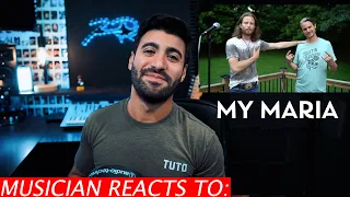 Musician Reacts To Austin Brown & Tim Foust sing My Maria