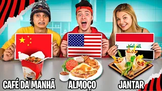 CAFÉ DA MANHÃ, ALMOÇO OU JANTAR DOS PAÍSES, PARTE 2! - Desafio