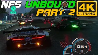 Need for Speed Unbound Gameplay Walkthrough Part 2 – No Commentary (4K PC Ultra)