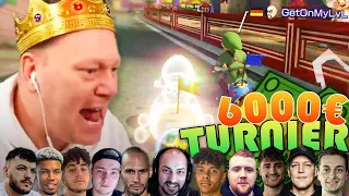 6000€ MARIO KART TURNIER mit Uwe, Monte, Mcky, Amar & co! 🔥