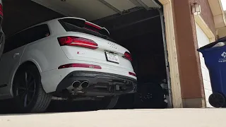 Audi SQ7 cold start