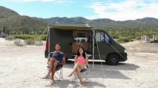 We fell in love with this way of traveling | Vanlife in Baja California
