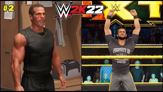 WWE 2K22 My Rise Mode - HBK Fired Rocky From WWE #2
