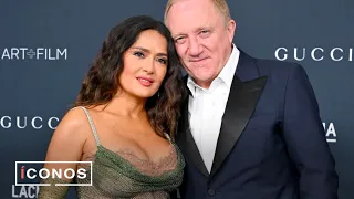 Salma Hayek criticada por no salir con su esposo | íconos