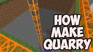 Buildcraft how to make a quarry in Minecraft 1.19.4, 1.18.2, 1.17.1, 1.16.5, 1.15.2, 1.14.4