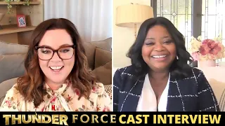 Thunder Force Interview - Melissa McCarthy and Octavia Spencer