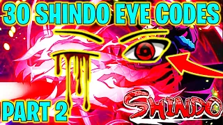 ⭐[PART 2] 30 SHINDO LIFE CUSTOM EYE CODES 2021⭐