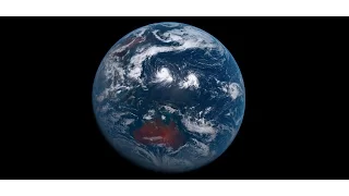 One Year of Earth From Space - Himawari Geostationary Timelapse