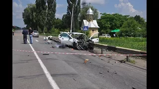 Подборка неудачных обгонов . Дураки за рулем