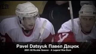 Pavel Datsyuk Павел Дацюк - 2001-02 Rookie Highlights - A Legend was Born