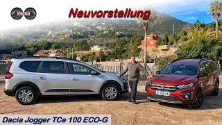 Dacia Jogger TCe 100 ECO-G Comfort im ersten Fahrbericht - Was kann der neue Kombi?! Test - Review