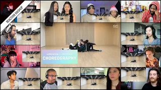 ‘TXT 'Can't You See Me? (세계가 불타버린 밤, 우린...)' Dance Practice’ reaction mashup