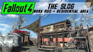 Fallout 4 Settlement Build - The Slog | Nuka Bus and Residential Area