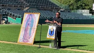 Fr Donald Calloway MIC, speaker, at the CT Catholic Men's Conference on 9/25/2021