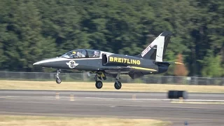 Breitling Jet Team Saturday Performance .. Oregon Airshow 2016 (4K)