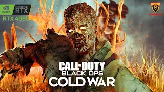 Call of Duty : BLACK OPS - COLD WAR ZOMBIE MODE ON RTX 4060