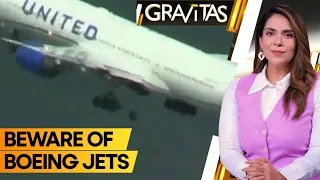 Gravitas | Boeing Disaster: Plane's tyre falls off mid-air | WION