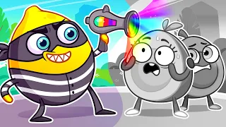 😱 Oh, No! My Color was Stolen💚💛🧡 Help Me to Find My Color 🌈 || Best Kids Cartoon by Meet Penny 🥑💖