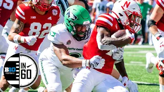 North Dakota at Nebraska | Sept. 3, 2022 | B1G Football in 60