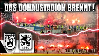 Vlog: SSV Ulm - 1860 München // DAS DONAUSTADION BRENNT 🔥 (Stimmung)