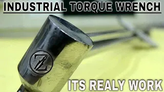 Make a torque wrench from scrape useful custom tool DIY [ZUNBOOR ENGINEERING]