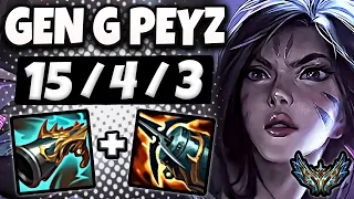 Kaisa vs Lucian ADC [ Gen G Peyz ] Patch 14.9 Korea Challenger ✅