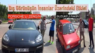 Porsche'li Zenginle Fakir Arasındaki Fark - SOSYAL DENEY