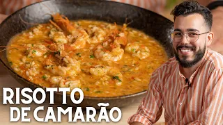 O RISOTTO de CAMARÃO da TUA VIDA!