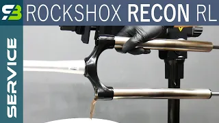 Service Your RockShox Recon RL Fork MORE Often. Full Tutorial: Upper & Lower Stanchions Overhaul.