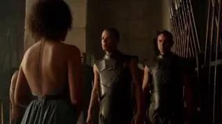 grey worm and missandei   Deleted Scene from Season 5