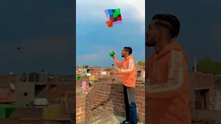 FLYING KITE ⚡️💀 LOHRI 2023 😍 #shorts #yogesh01