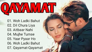 💞 Qayamat Movie All Songs❣️❣️ Ajay Devgan 😍 Neha Dhupia 💞 Kumar Sanu 😘Alka Yagnik