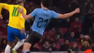 Neymar vs uruguay