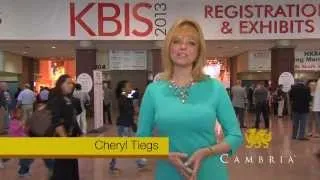 Cheryl Tiegs @ Benjamin Moore booth KBIS 2013