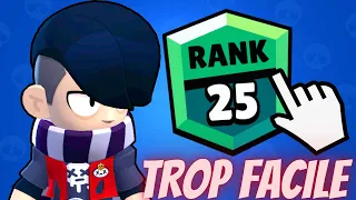 COMMENT monter EDGAR rang 25 en SOLO ? Tuto Brawl Stars FR FACILE 👌