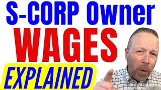 Explain Payroll to S-Corp Owner W-2 Wages, Salary & Reasonable Compensation Officer Comp #tax #taxes