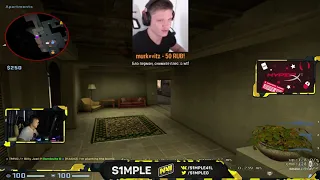 S1mple On Fire.  56 Frags,[Cats vs ForZe Map Mirage] (Stand İn)