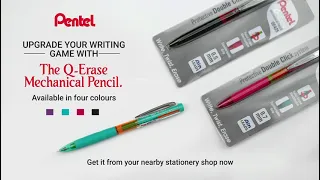 Upgrade your writing game with the Q-Erase Mechanical Pencil today!