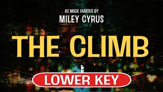 The Climb (Karaoke Lower Key) - Miley Cyrus