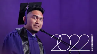 2022 Commencement Student Speaker: Yusril Nurhidayat