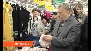 Жириновский в магазине