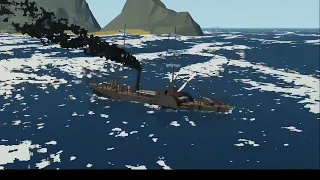 P.S Newbridge Sinking simulation test 2