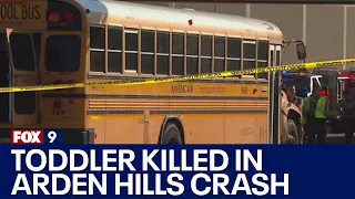 Toddler killed in Arden Hills crash between school bus, pick-up truck I KMSP FOX 9